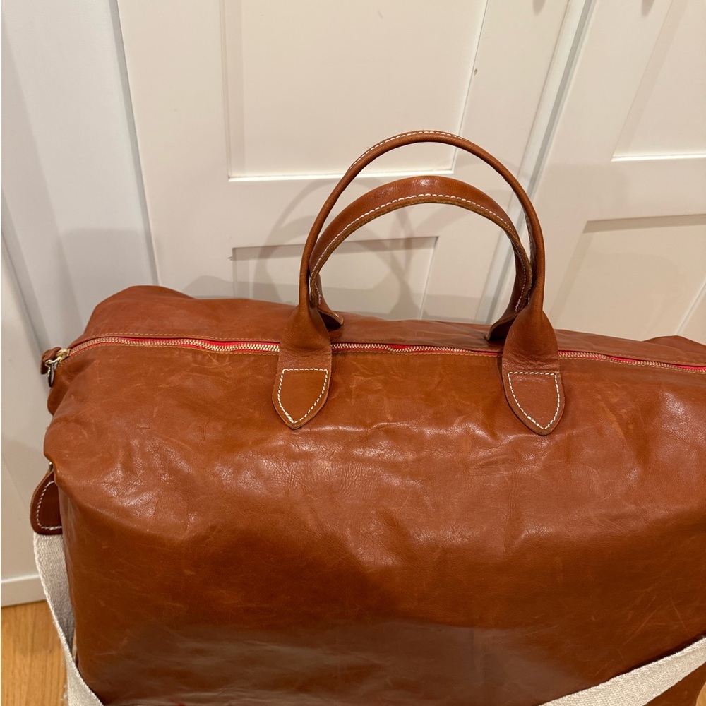 Clare V, Weekender, camel leather - Picture 4 of 16